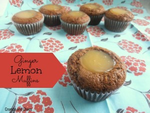 Ginger Lemon Muffins Recipe | Crumbs and Chaos