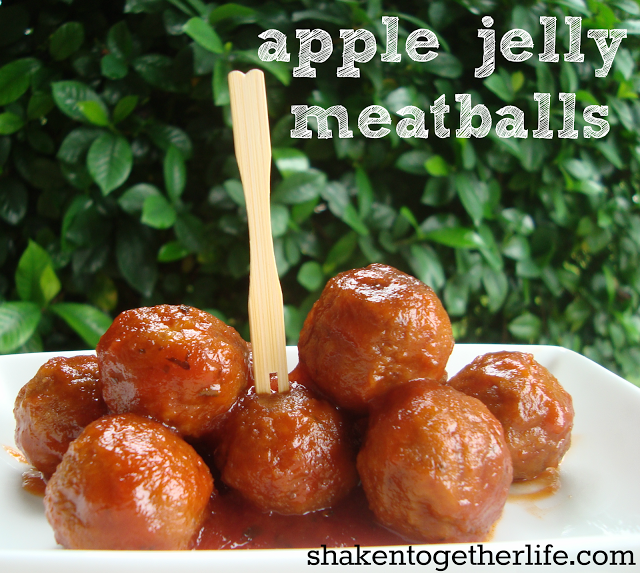 apple jelly meatballs BLOG