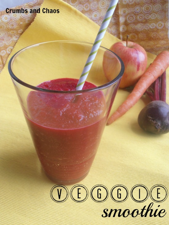 Veggie Smoothie | Crumbs and Chaos #smoothie #healthy #drinks www.crumbsandchaos.dreamhosters.com