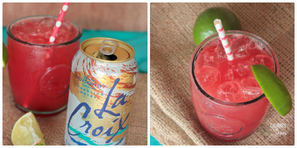 Refreshing Watermelon Coconut Cooler | Crumbs and Chaos #watermelon #summer #drink www.crumbsandchaos.dreamhosters.com