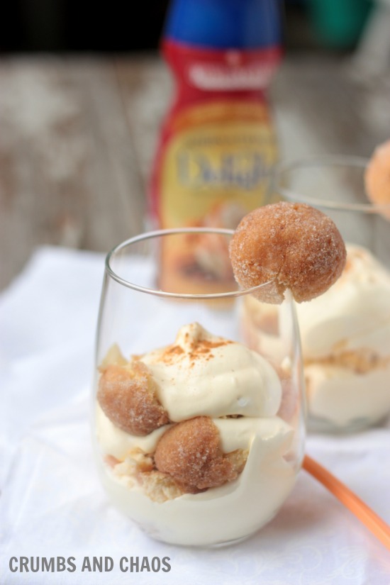 Donut and Pudding Mousse Parfaits | Crumbs and Chaos