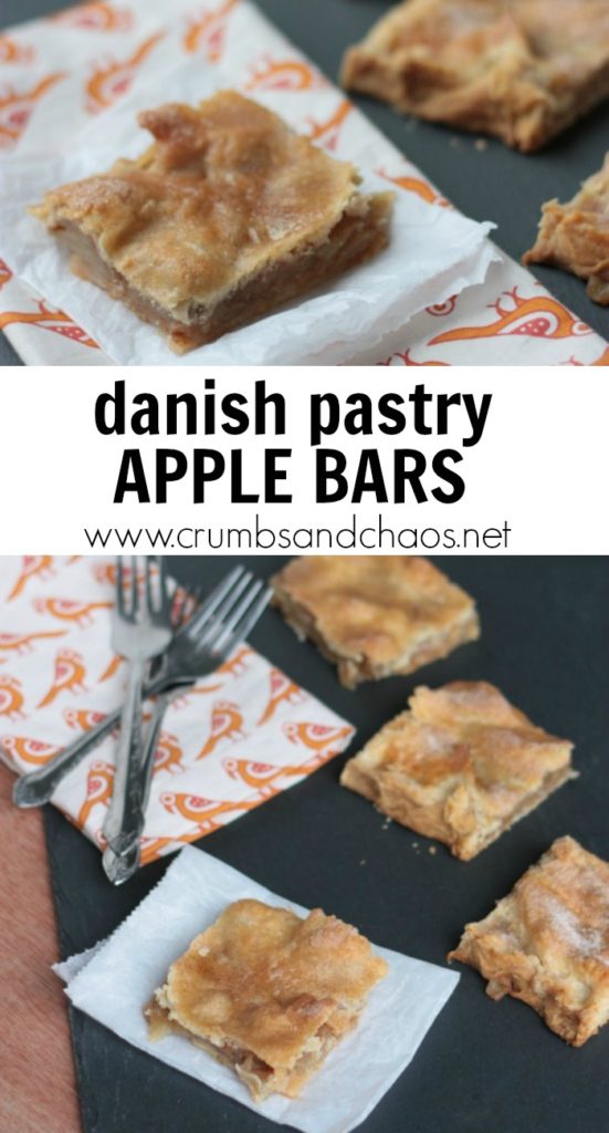 Perfect for a crowd, Danish Pastry Apple Bars are downright delicious!