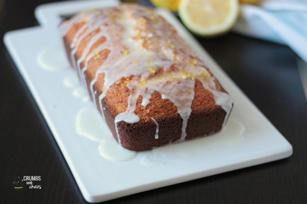 Glazed Lemon Bread | Crumbs and Chaos