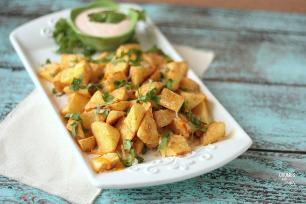 Simple Southwest Potatoes | Crumbs and Chaos #sidedish #potatoes www.crumbsandchaos.dreamhosters.com