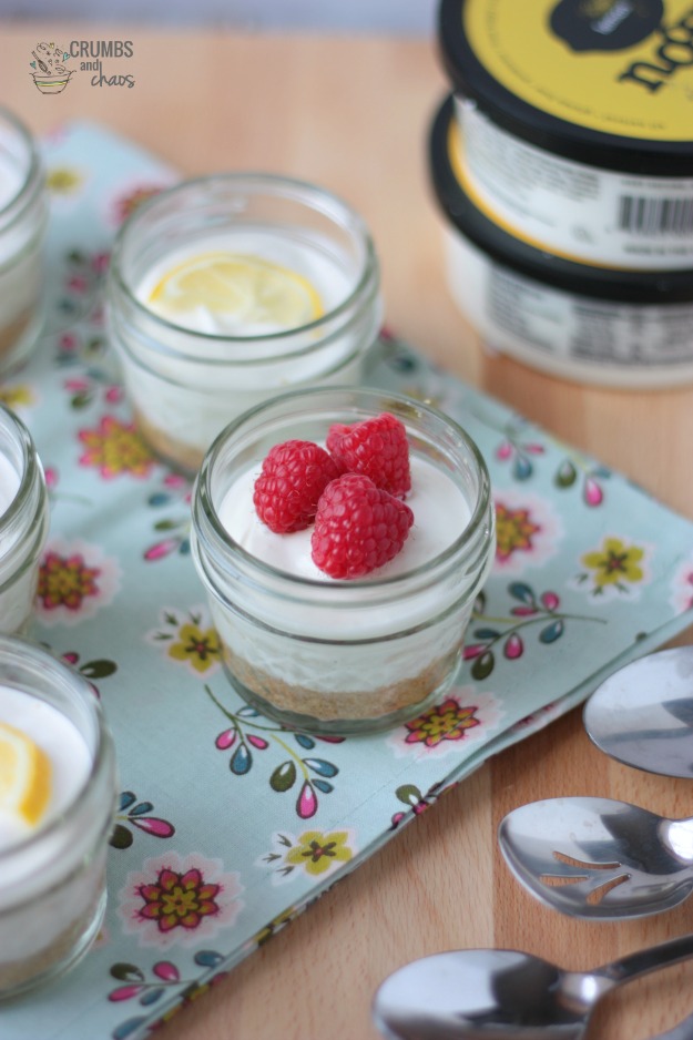 Lemon Cheesecake Mousse Cups | Crumbs and Chaos