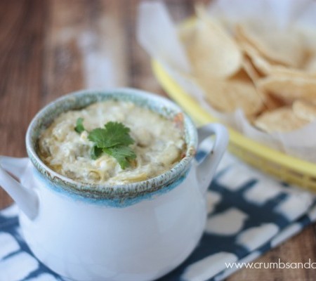 Mexican Artichoke Dip | Crumbs and Chaos