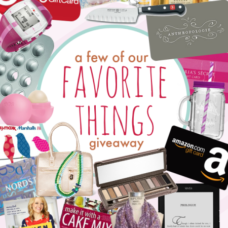 A Few of Our Favorite Things Giveaway on www.crumbsandchaos.dreamhosters.com