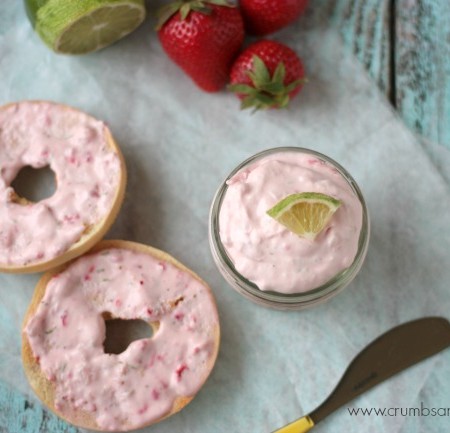 Strawberry Lime Cream Cheese | Crumbs and Chaos