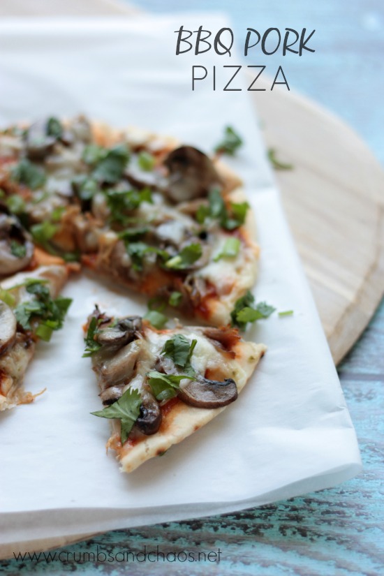 BBQ Pork Pizza | Crumbs and Chaos