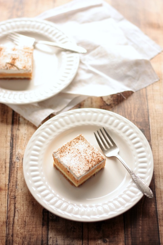 Pumpkin Butterscotch Squares | recipe on www.crumbsandchaos.dreamhosters.com