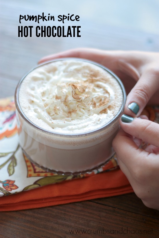 Pumpkin Spice Hot Chocolate