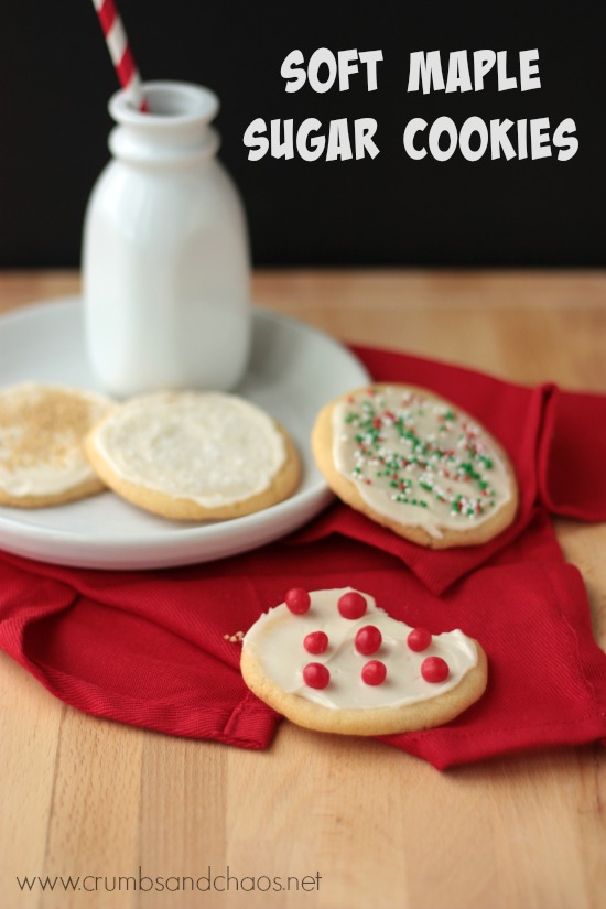 Soft Maple Sugar Cookies | Crumbs and Chaos