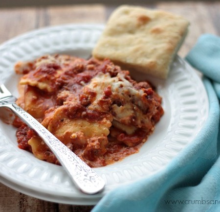 Ravioli Lasagna | Crumbs and Chaos