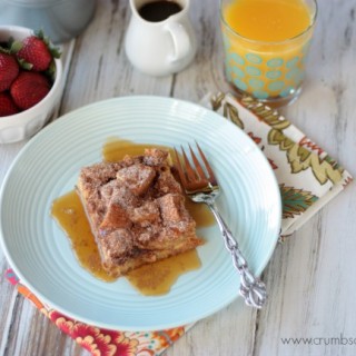 Cinnamon Crunch Buttermilk French Toast | Crumbs and Chaos