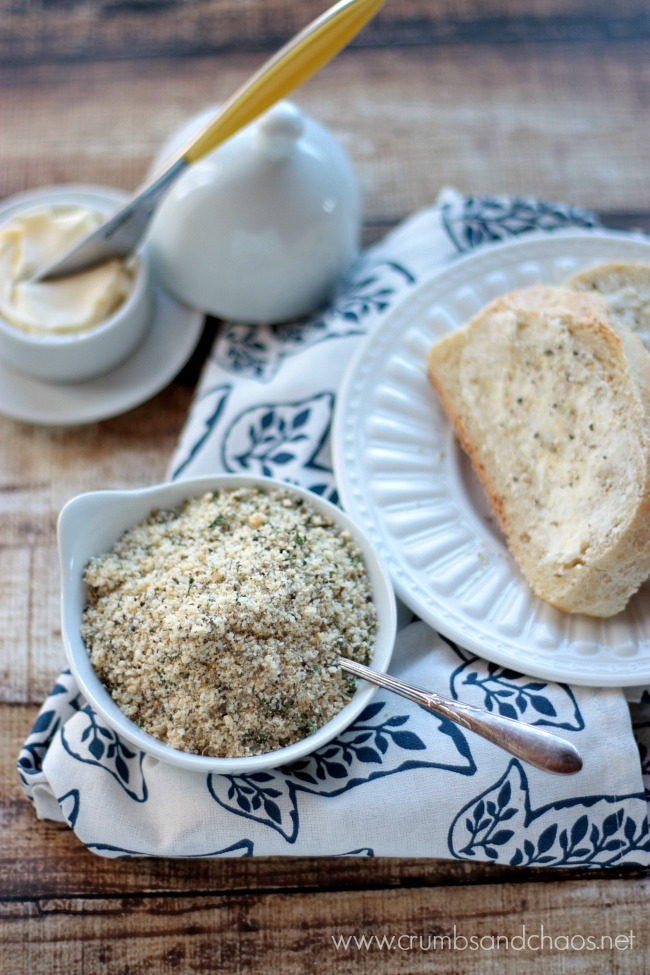 All Purpose Garlic Parmesan Seasoning | Crumbs and Chaos