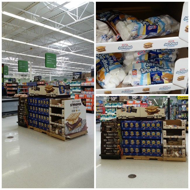 Walmart smores collage