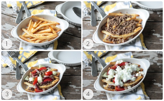 Greek Gyro Fries | Crumbs and Chaos