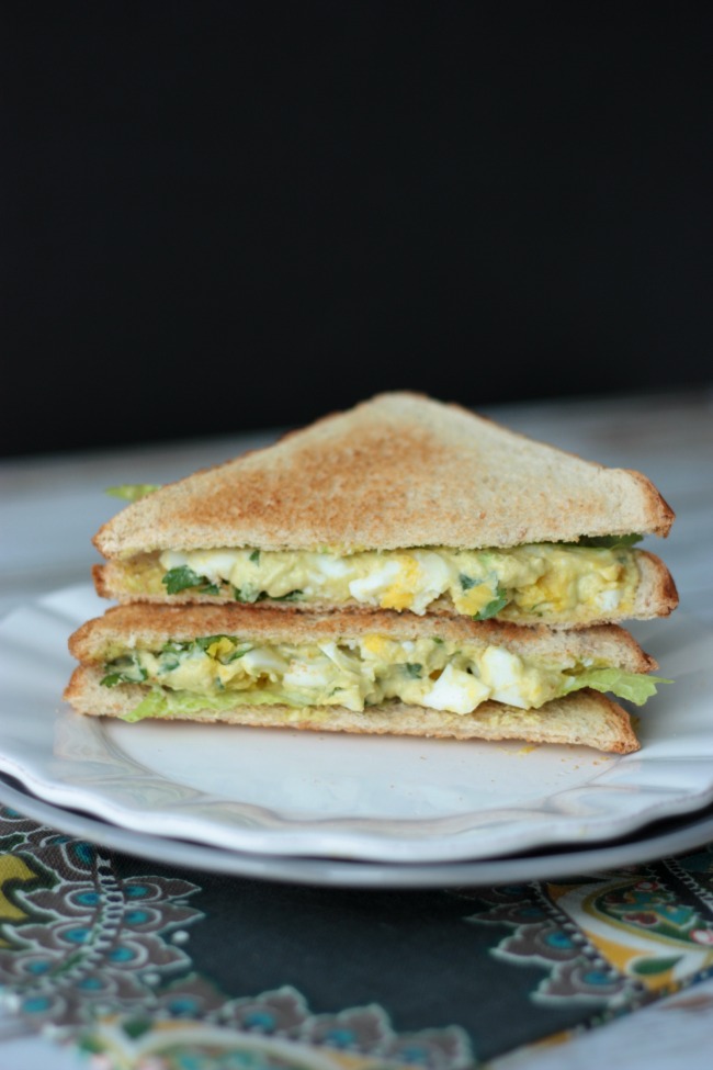 Southwest Egg Salad | recipe by Crumbs and Chaos