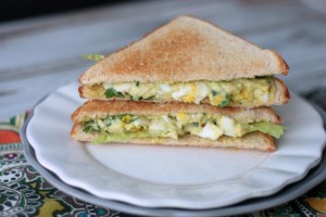 Southwest Egg Salad | recipe by Crumbs and Chaos