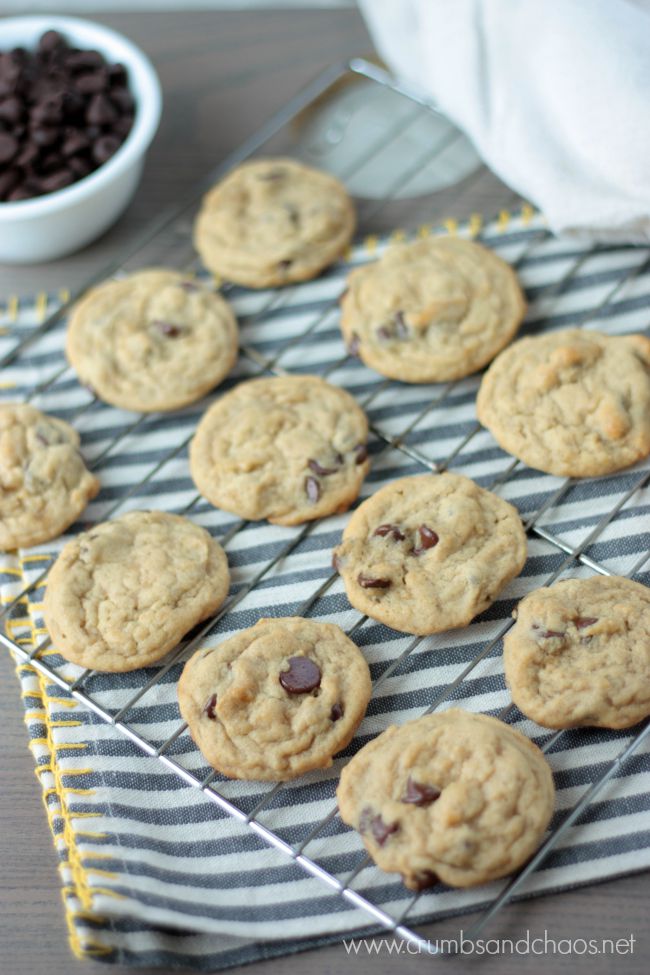 Brown Sugar Chocolate Chip Cookies | Crumbs and Chaos