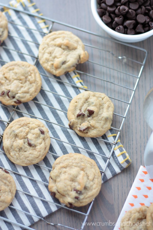 Brown Sugar Chocolate Chip Cookies | Crumbs and Chaos