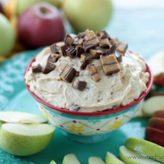 Peanut Butter Cup Apple Dip | Crumbs and Chaos