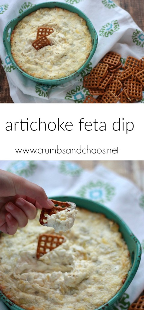 Artichoke Feta Dip | Crumbs and Chaos