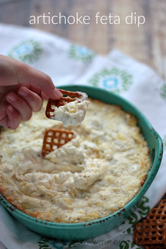 Artichoke Feta Dip | Crumbs and Chaos