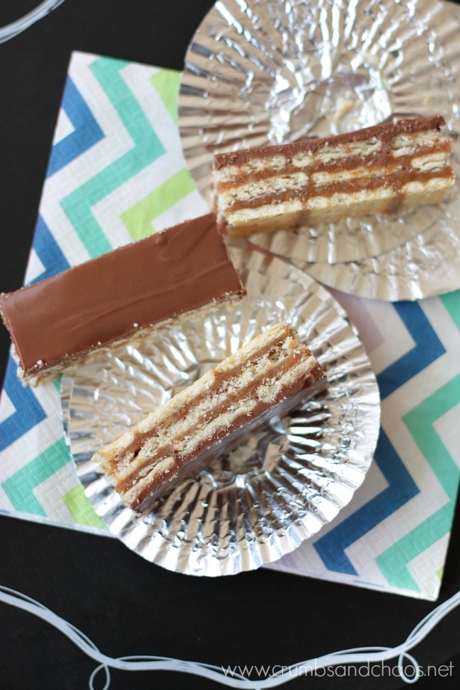 Caramel Crunch Bars | Crumbs and Chaos