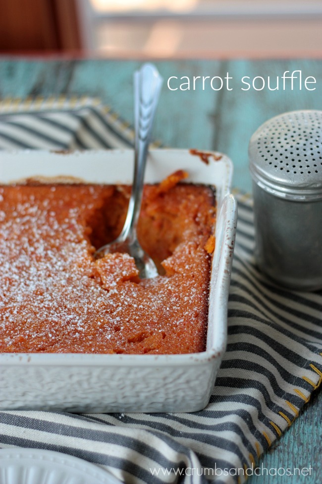 Carrot Souffle | Crumbs and Chaos