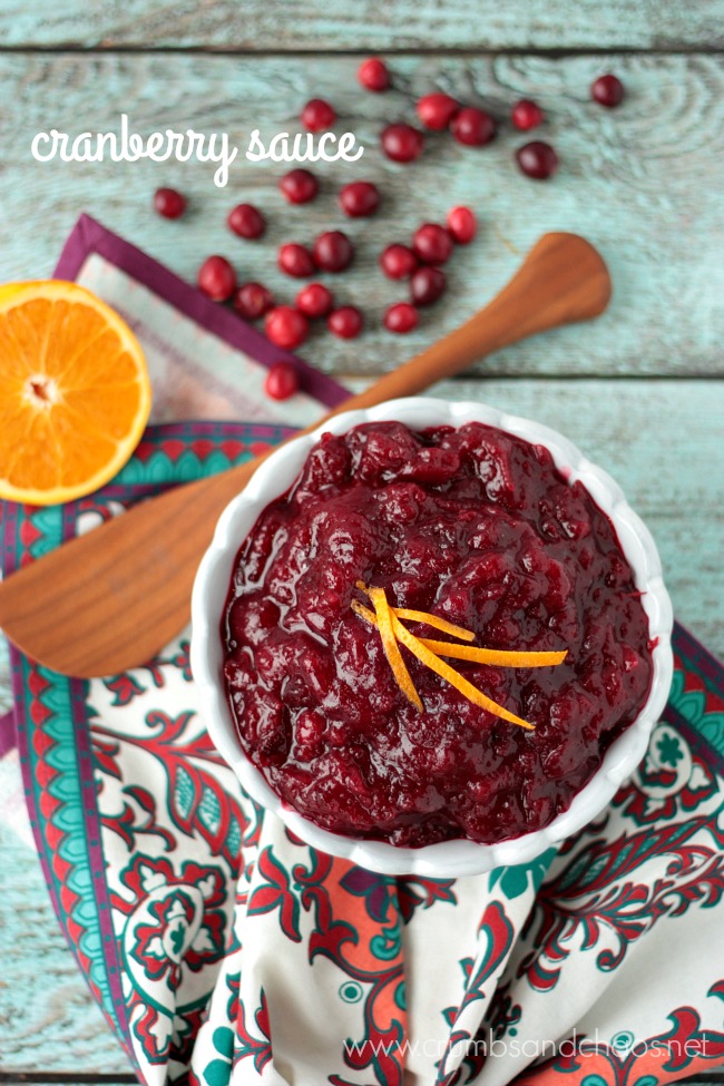 Cranberry Sauce | Crumbs and Chaos