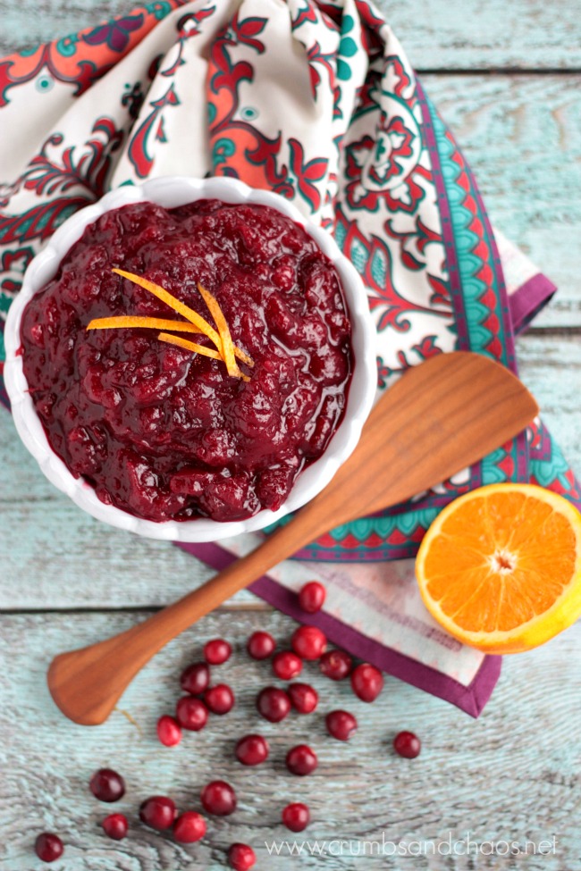 Cranberry Sauce | Crumbs and Chaos