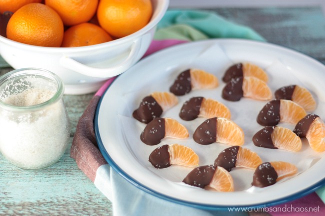 Chocolate Dipped Clementines | Crumbs and Chaos