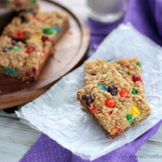 M&M PB Dream Bars | Crumbs and Chaos