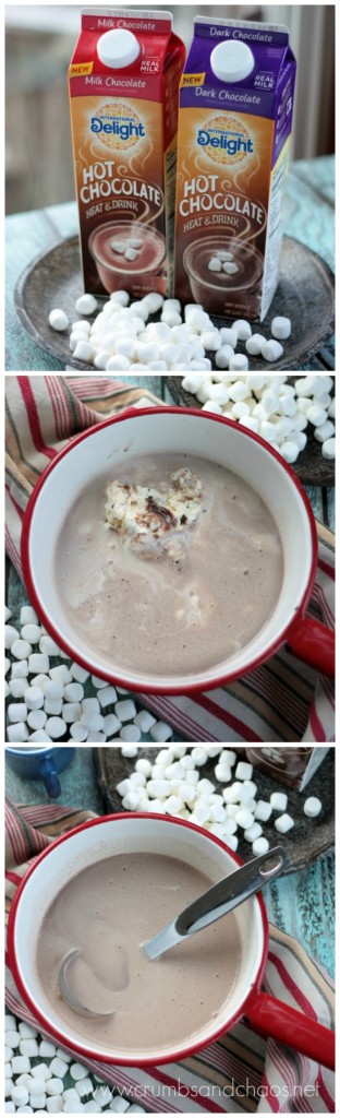 Cookie Dough Hot Chocolate | Crumbs and Chaos