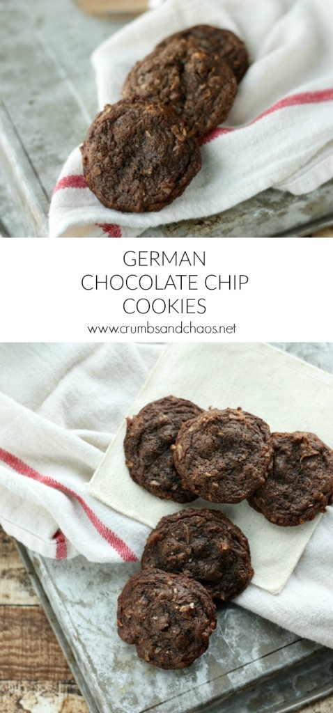 Everything you love about German Chocolate Cake in cookie form!