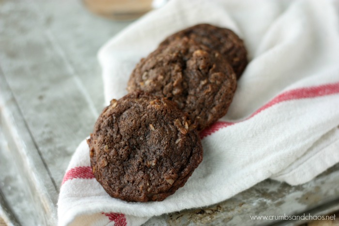 Everything you love about German Chocolate Cake in cookie form!