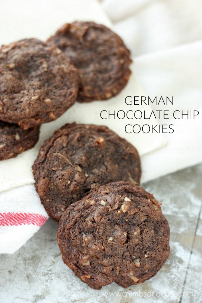 Everything you love about German Chocolate Cake in cookie form!