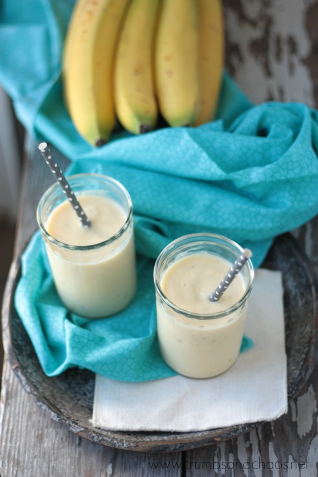 Pineapple Vanilla Smoothie | Crumbs and Chaos