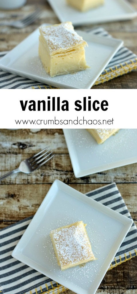 Vanilla Slice | Crumbs and Chaos