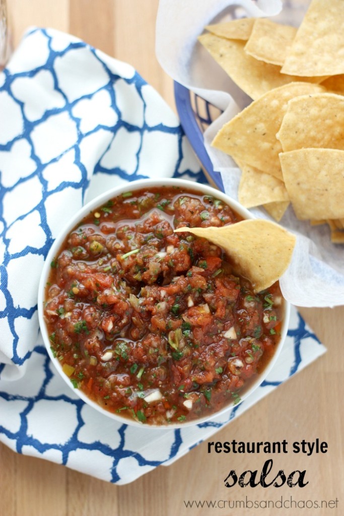 Restaurant Style Salsa | Crumbs and Chaos