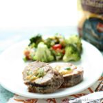 Perfectly grilled, Cheddar and Poblano Stuffed Pork Tenderloin is an upgrade to the usual grilled pork.