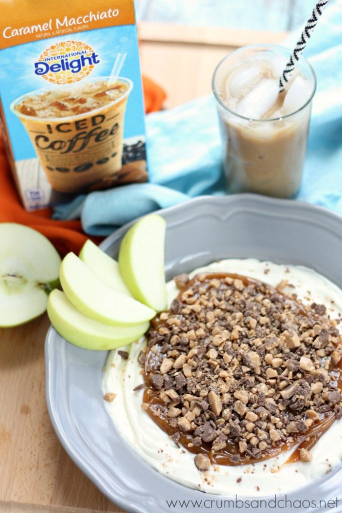 Caramel Apple Dip and ID Iced Coffee