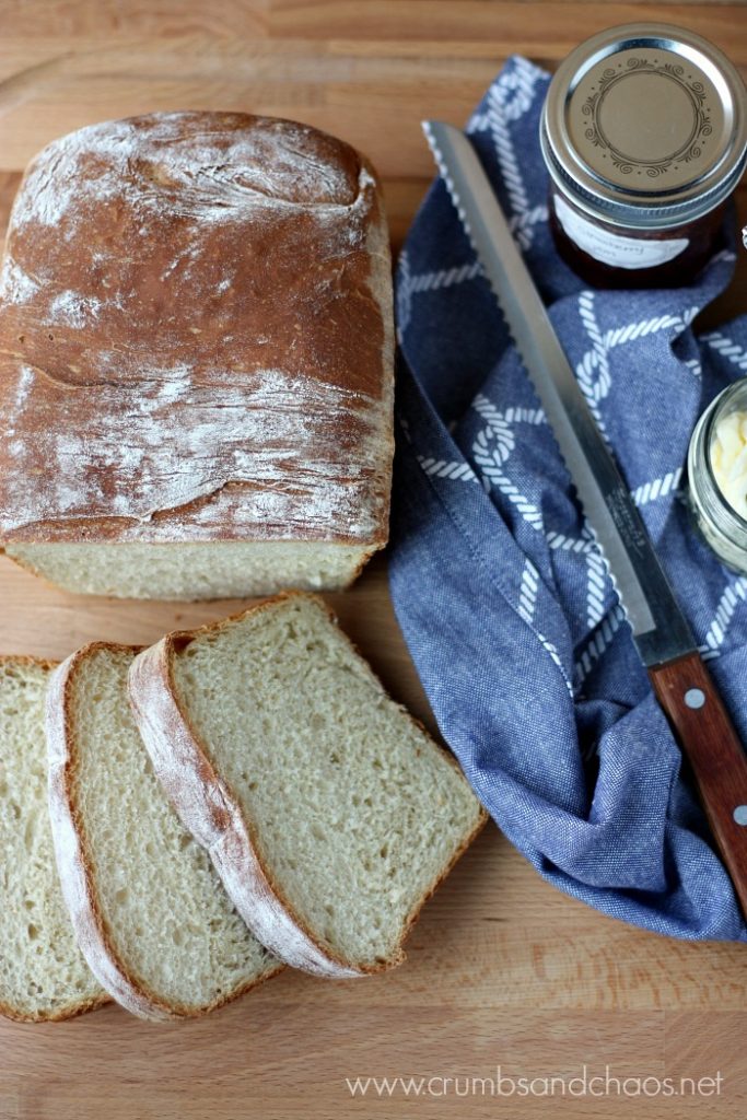 You'll love this easy homemade bread recipe! Farmhouse Bread is perfect for toasting or making sandwiches!