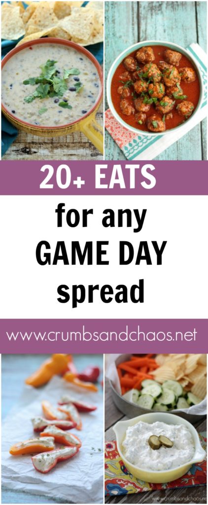 20+ Eats for Any Game Day Spread | Crumbs and Chaos