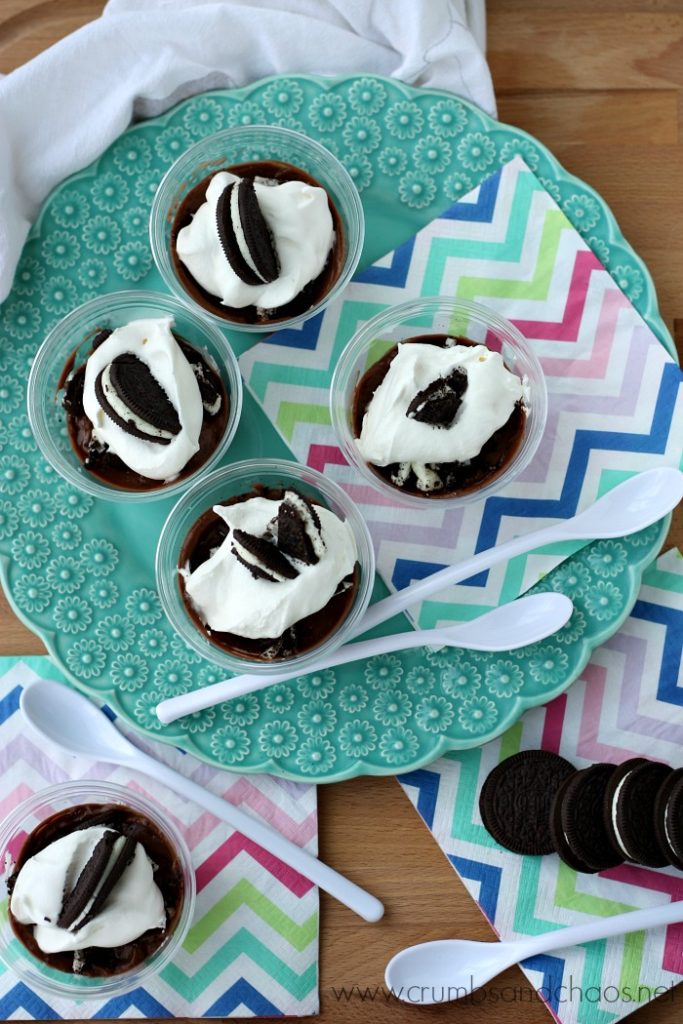 Easy Layered Oreo Pudding Cups are perfect for any occasion and are a delicious make ahead dessert!