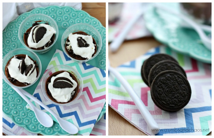 Easy Layered Oreo Pudding Cups are perfect for any occasion and are a delicious make ahead dessert!